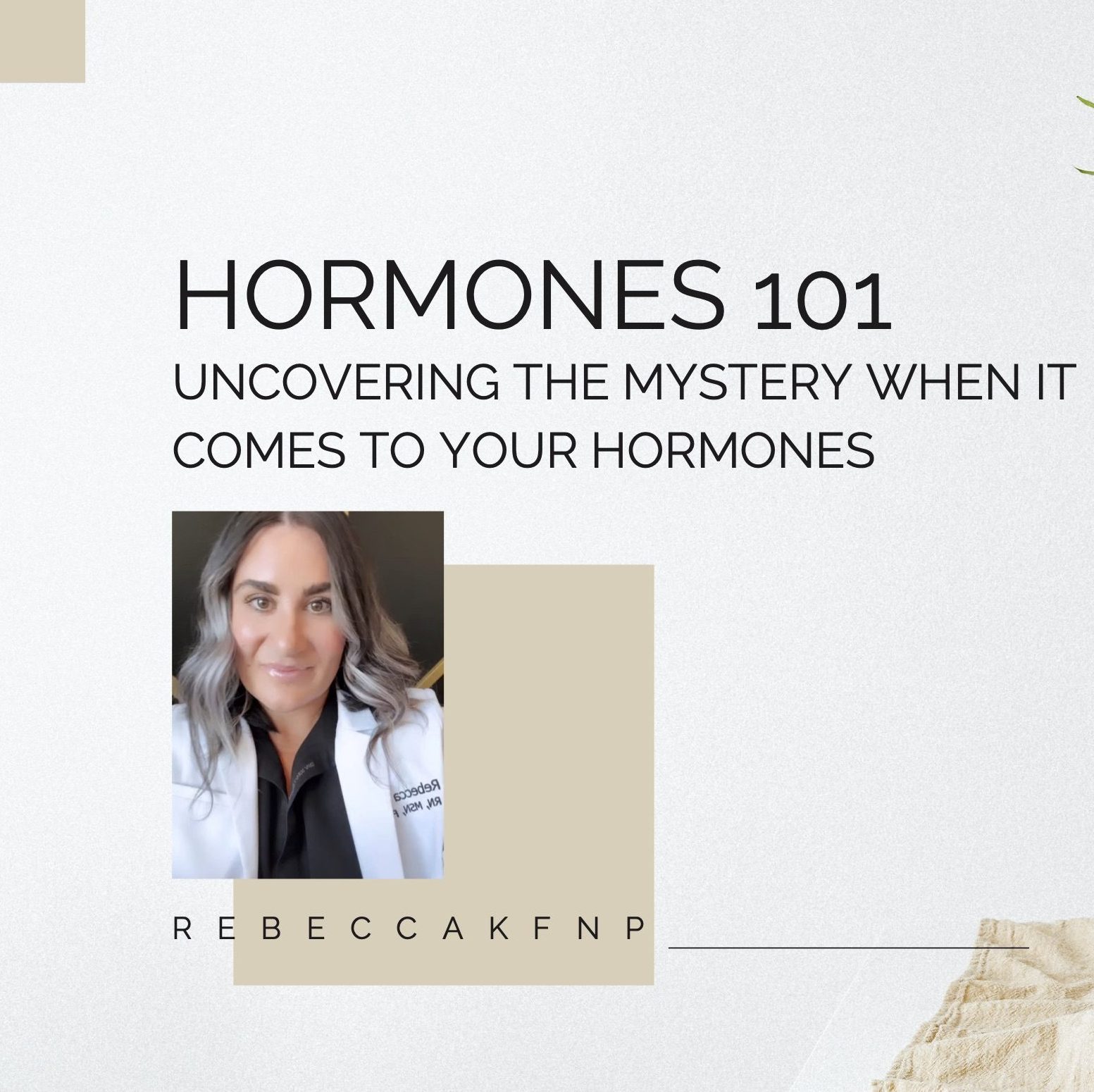 Hormones 101